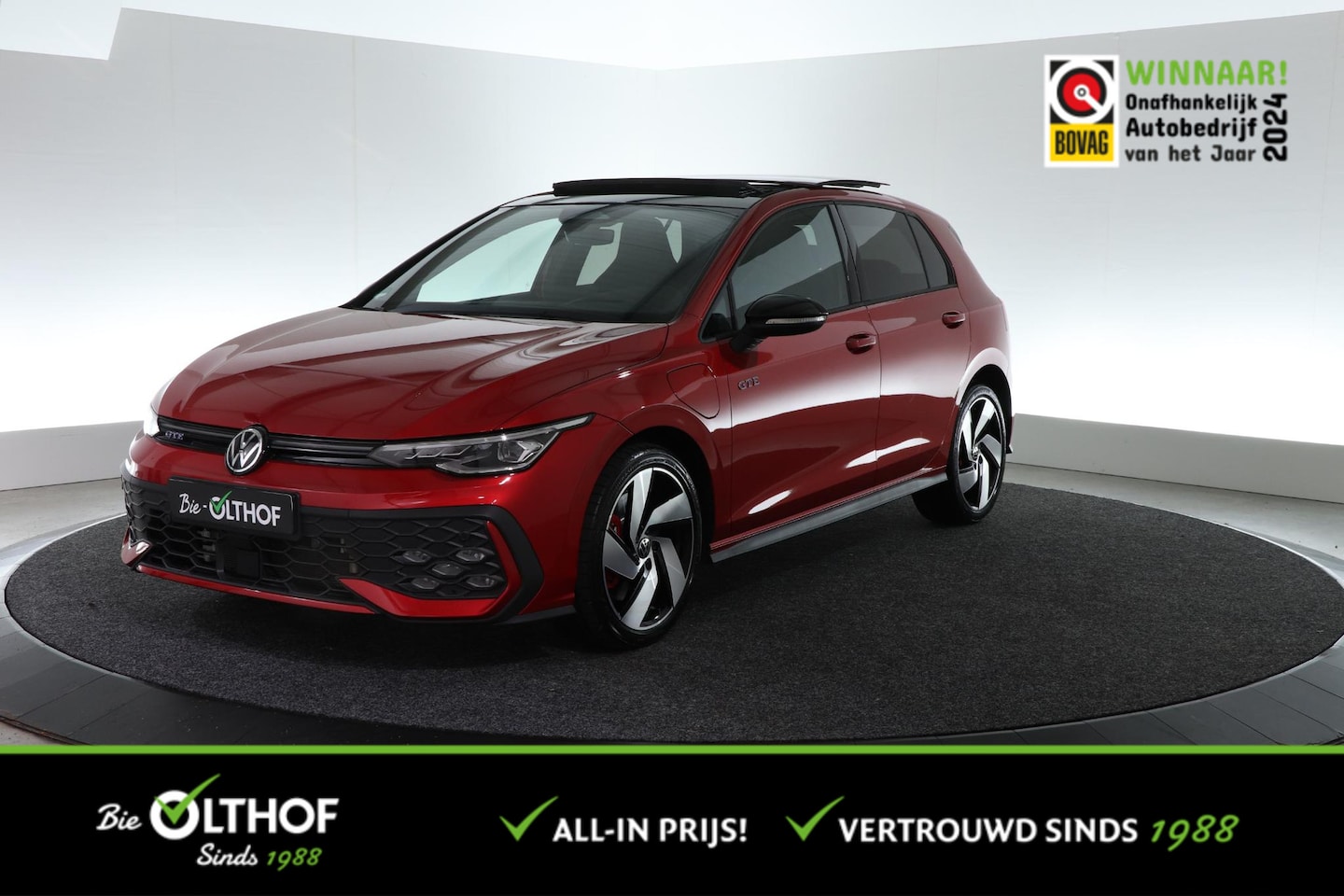 Volkswagen Golf - 1.5 eHybrid GTE | ELEK. TREKHAAK | SCHUIF-KANTEL | CARPLAY | - AutoWereld.nl