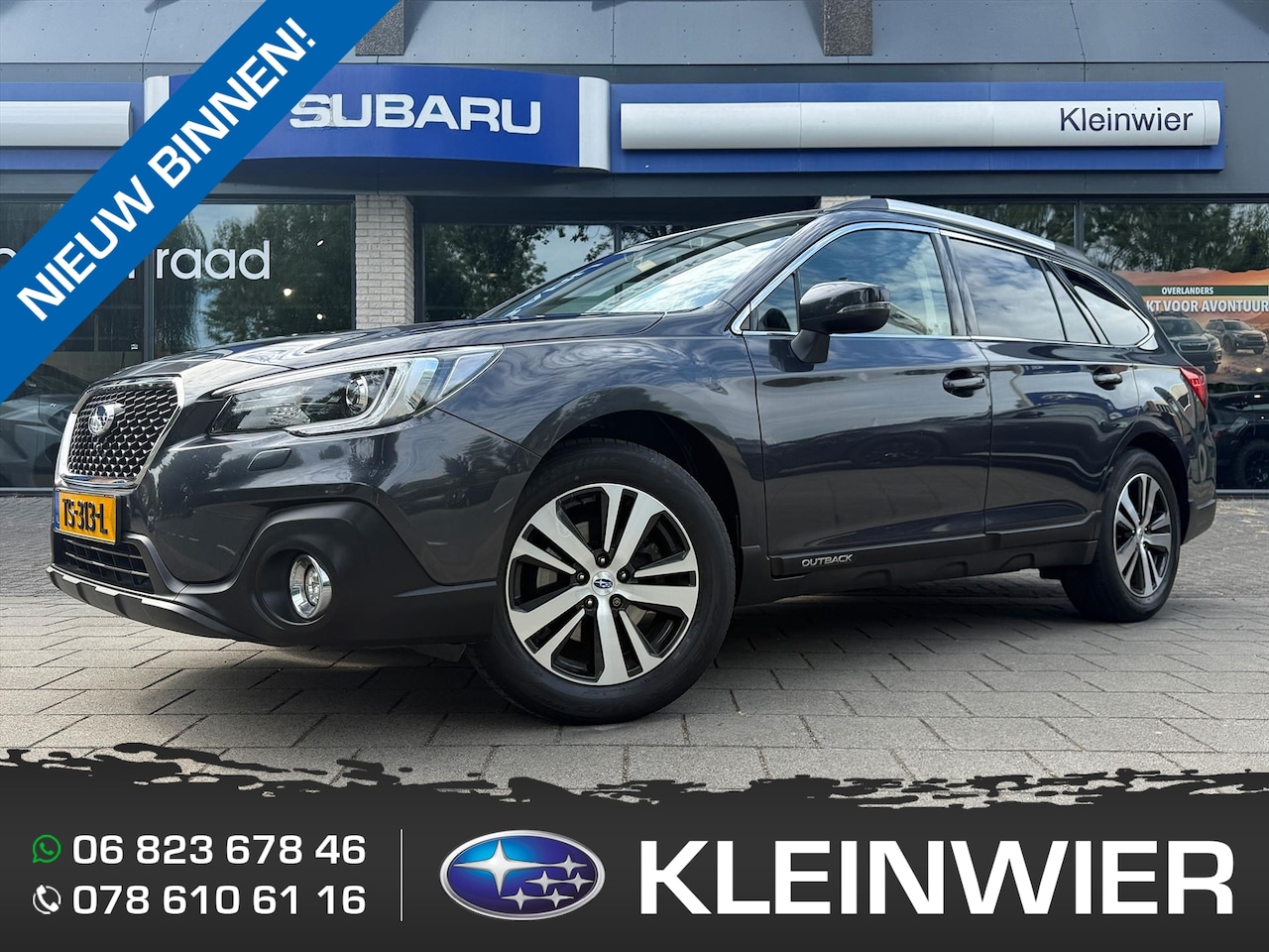 Subaru Outback - 2.5i 175PK CVT EyeSight Premium | Leder | Trekh. | Ned. auto | Sportgrill | HK audio syste - AutoWereld.nl