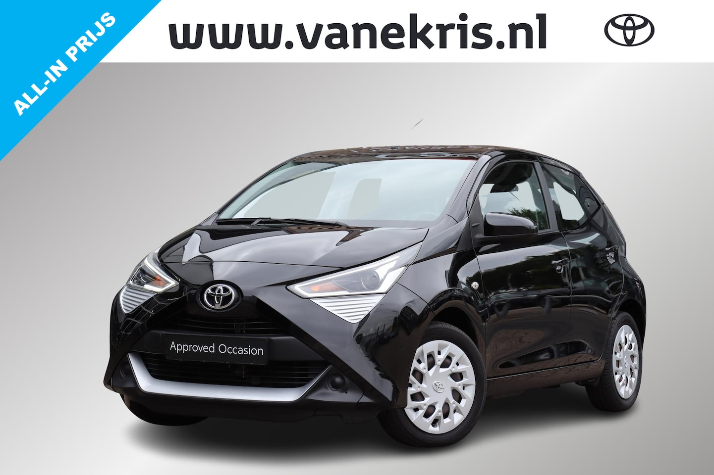 Toyota Aygo - 1.0 VVT-i x-play 1.0 VVT-i X-Play, Carplay, Camera - AutoWereld.nl