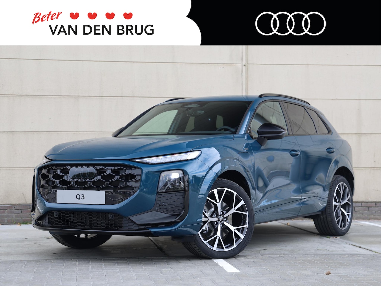 Audi Q3 - S edition e-hybrid 272 PK SUV | Optiek zwart | Trekhaak | Privacy glas | Tech plus pakket - AutoWereld.nl