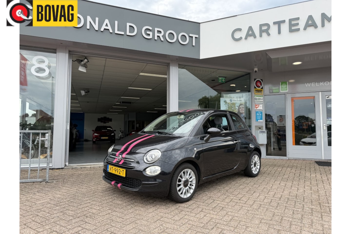 Fiat 500 - 0.9 TA T Popstar | Carplay | Cruise | Airco - AutoWereld.nl