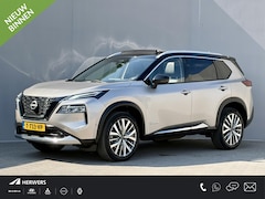 Nissan X-Trail - 1.5 e-Power Tekna Plus / Dealer Onderhouden / Elektrisch Schuif/Kanteldak / Lederen Bekled