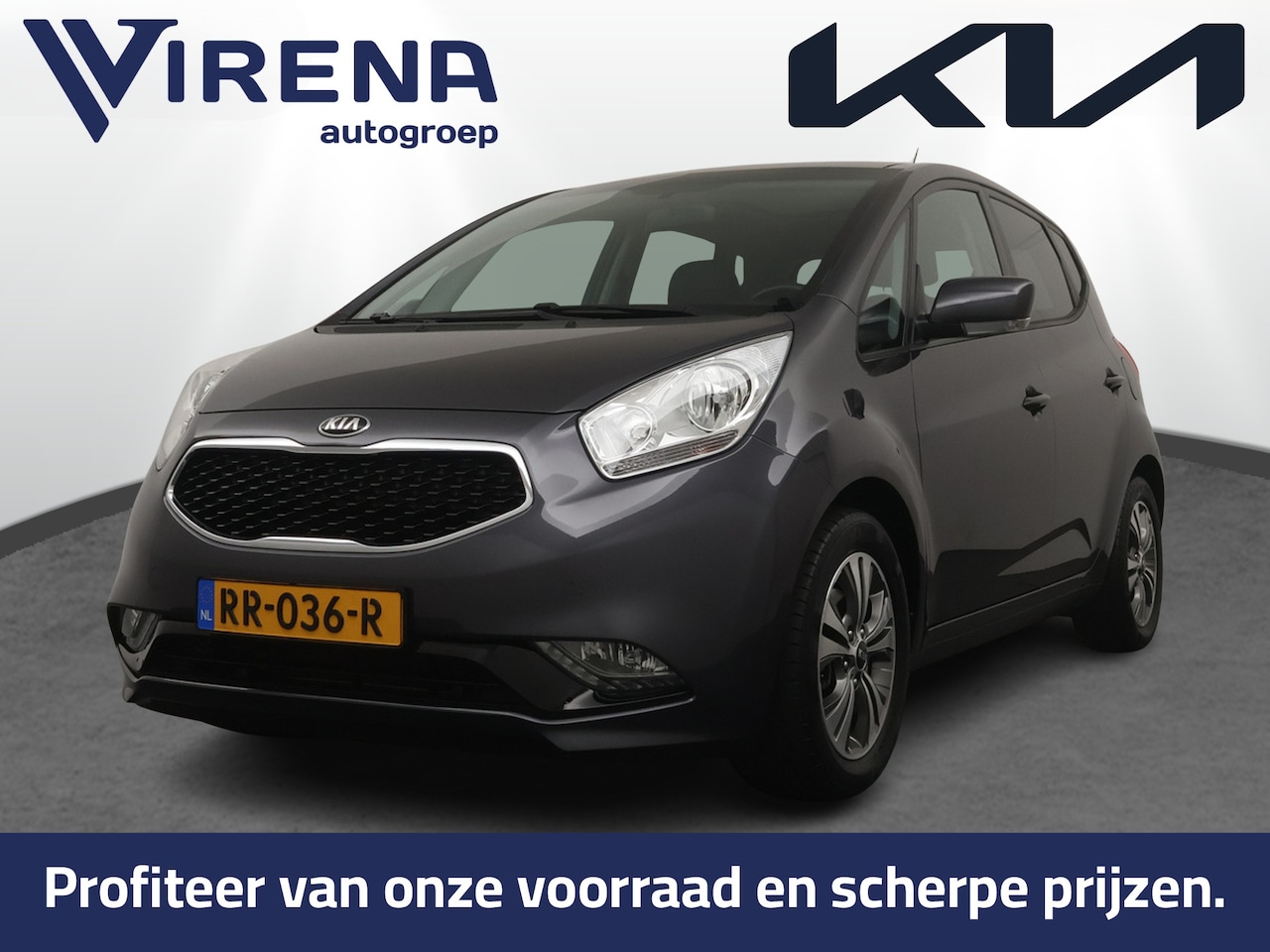 Kia Venga - 1.4 CVVT Edition - Schuif-/kanteldak - Navigatie - LM Velgen - Cruise Control - Airco - Vi - AutoWereld.nl