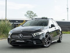 Mercedes-Benz A-klasse - 200 Premium Plus|Panoramadak|AMG Pakket|Night pakket|Stoelverwarming|Sfeerverlichting|Lane