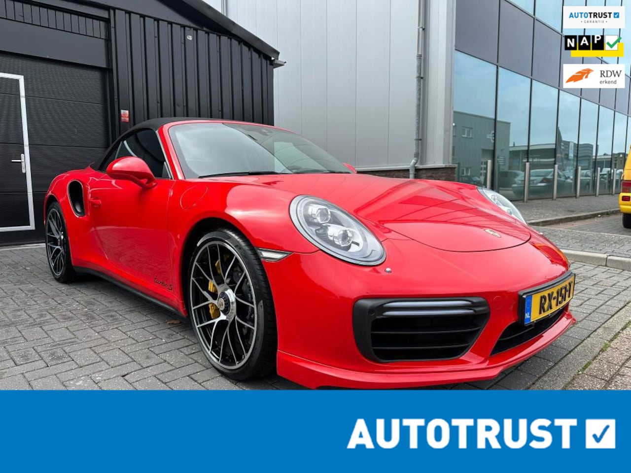 Porsche 911 Cabrio - 3.8 Turbo S 3.8 Turbo S - AutoWereld.nl