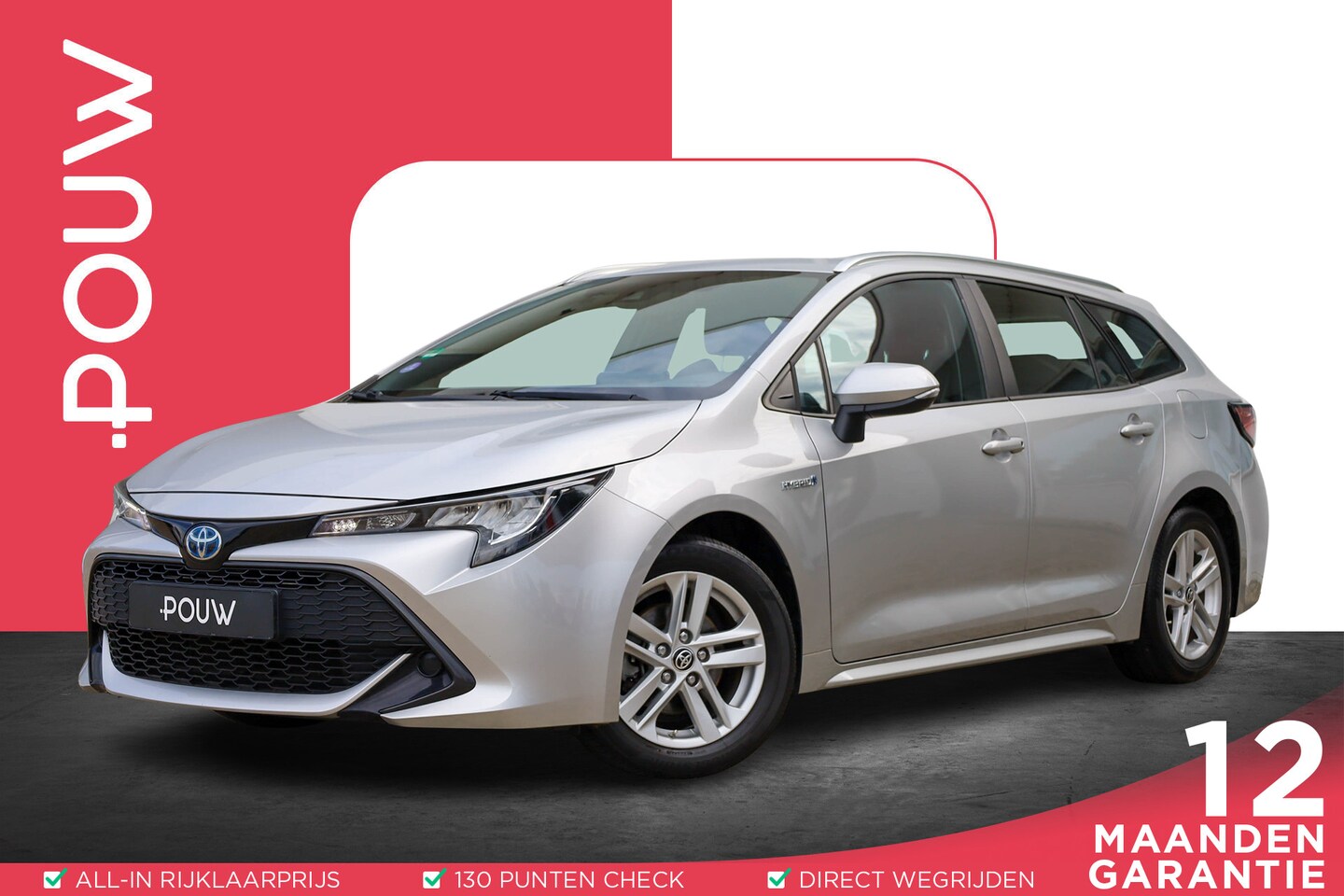 Toyota Corolla Touring Sports - 1.8 Hybrid 122pk Active | Achteruitrijcamera | Cruise Control - AutoWereld.nl