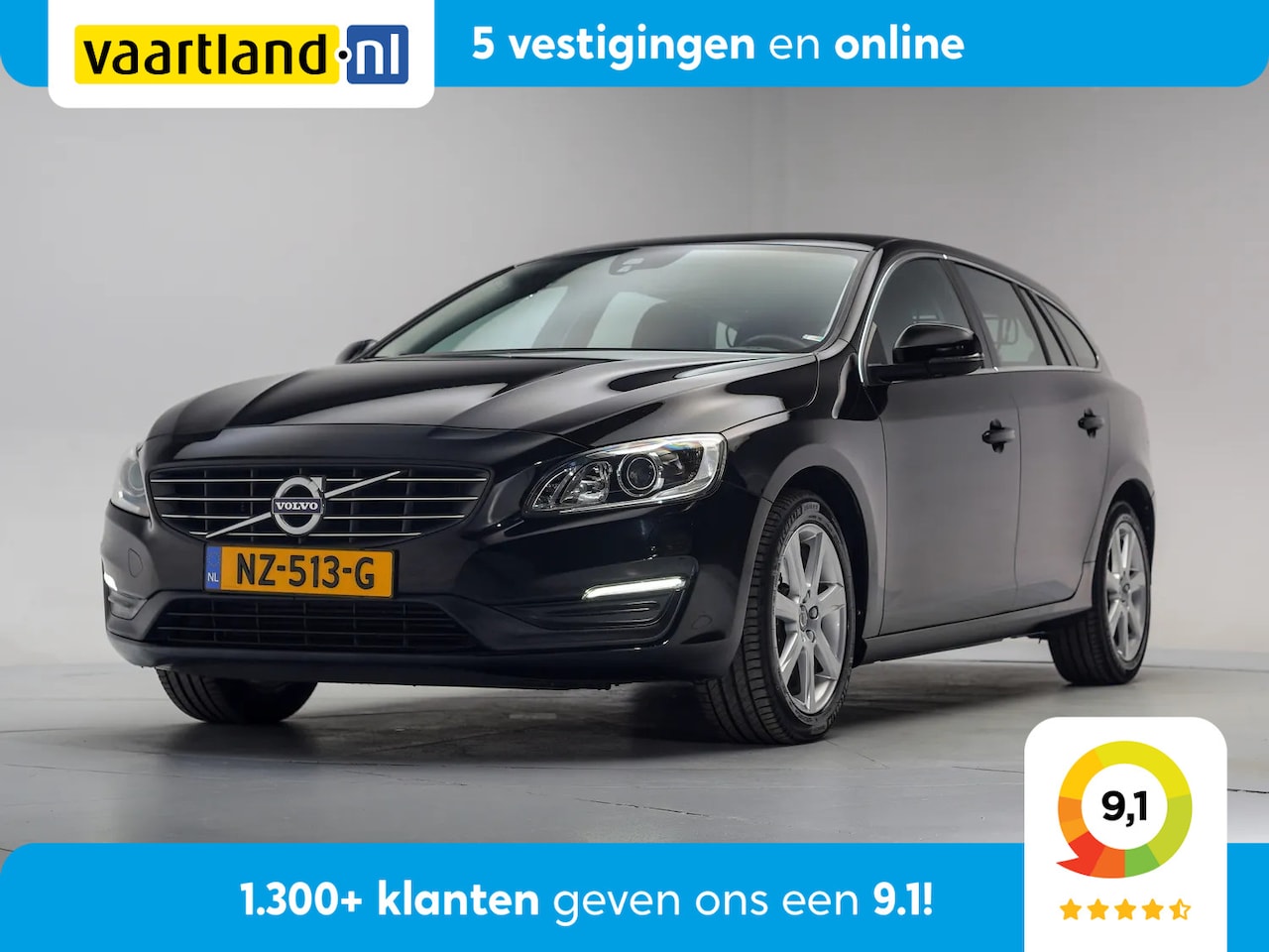 Volvo V60 - 1.5 T2 Nordic+ Aut. [ Xenon Trekhaak Stoelverwarming ] - AutoWereld.nl