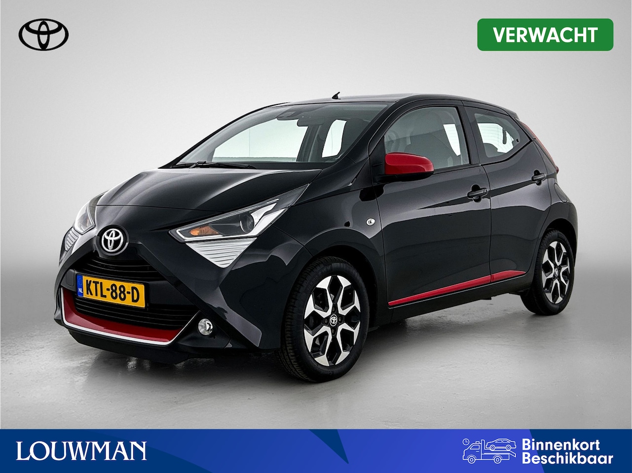 Toyota Aygo - 1.0 VVT-i x-joy Automaat | Safety-Pack | Keyless Entry/Start | Climate Control | Apple Car - AutoWereld.nl