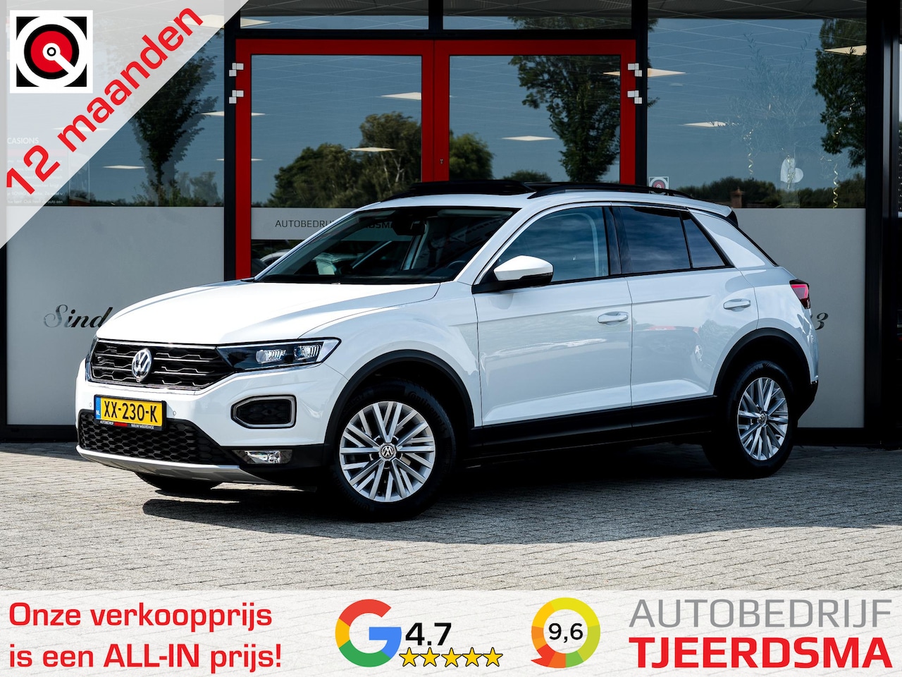 Volkswagen T-Roc - 1.5 TSI Style | Trekhaak | Panoramadak | Adaptieve Cruise Control | Schuif/Kanteldak | DAB - AutoWereld.nl
