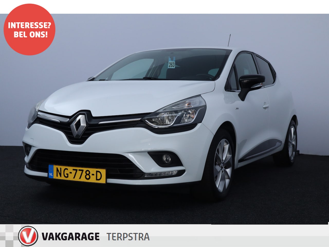 Renault Clio - 0.9 TCe Limited/ 16'' LMV/ DAB+/ Navi/ Airco/ Cruise/ Elek. pakket/ Isofix/ Bluetooth/ Arm - AutoWereld.nl