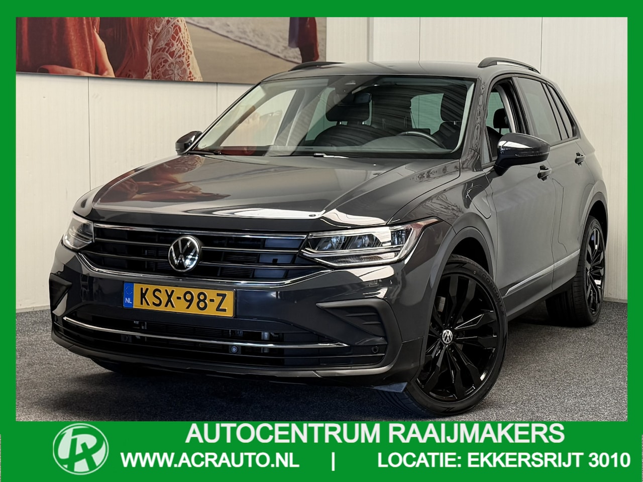 Volkswagen Tiguan - 1.4 TSI eHybrid APPLE CARPLAY/ ANDROID AUTO ADAPTIVE CRUISECONTROL 20'' LM VELGEN STUURWIE - AutoWereld.nl