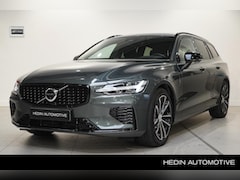 Volvo V60 - T8 Plug-in hybrid AWD Ultra Dark 455pk | Lederen Sportstoelen | Panoramadak | Harman/Kardo