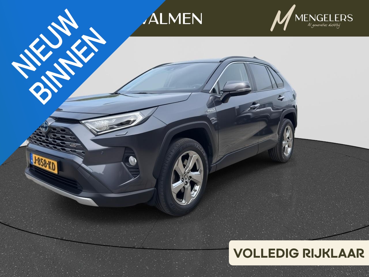 Toyota RAV4 - 2.5 Hybrid AWD Business Plus | Rijklaar | Trekhaak | Lederen Bekleding | Stoel Ventilatie/ - AutoWereld.nl