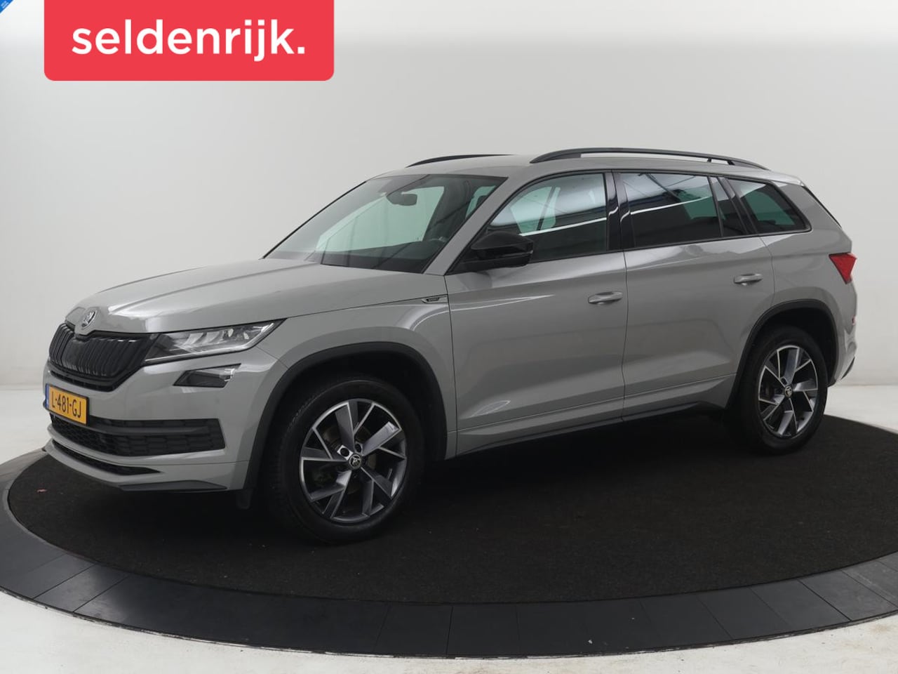 Skoda Kodiaq - 1.5 TSI Sportline Business | Leder/alcantara | Memory | Stuur/stoel verwarming | Cruise co - AutoWereld.nl