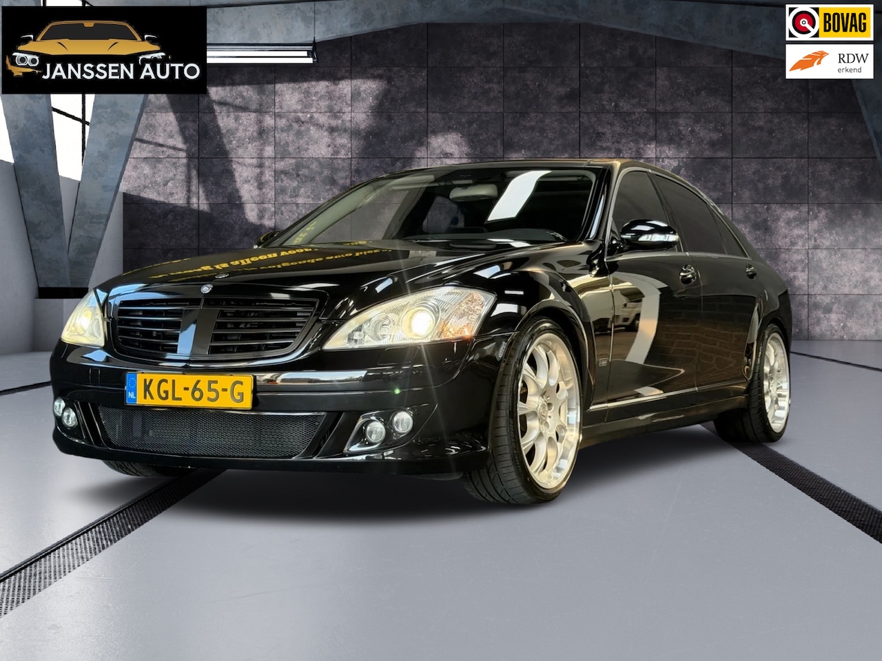 Mercedes-Benz S-klasse - Brabus B8 Lang | Originele Brabus | 427PK | Leder/Alcantara | ACC | Monoblock 20 inch | Un - AutoWereld.nl
