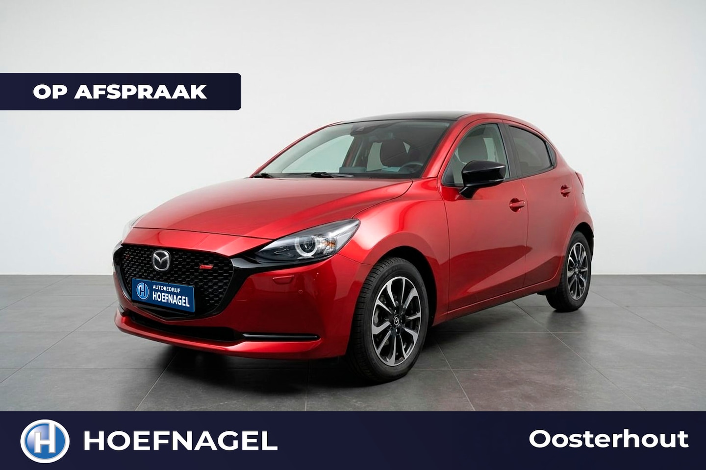 Mazda 2 - 1.5 SkyActiv-G 90 Homura Aka Automaat | Adaptive Cruise | Stoel/Stuurverwarming | 360 came - AutoWereld.nl