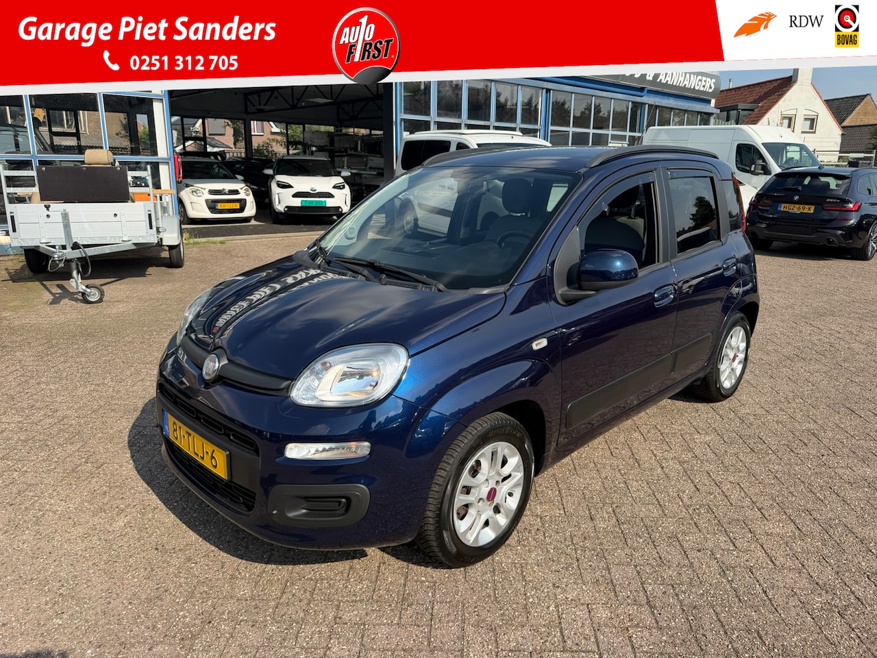 Fiat Panda - 0.9 TwinAir Lounge I 85 pk I Airco I NL-Auto I Rijklaar! - AutoWereld.nl