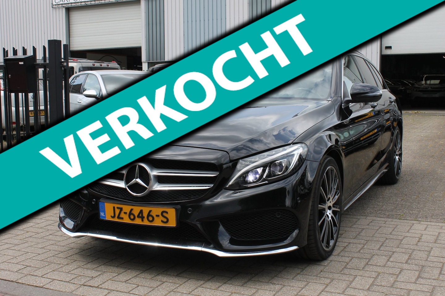 Mercedes-Benz C-klasse Estate - 180 AMG LED Trekhaak Clima Navi Topconditie! - AutoWereld.nl