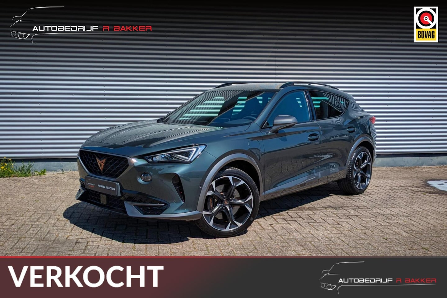 CUPRA Formentor - 1.4 e-Hybrid VZ Performance // Dark Camouflage Green | DCC | Camera | Park Assist | 245PK - AutoWereld.nl