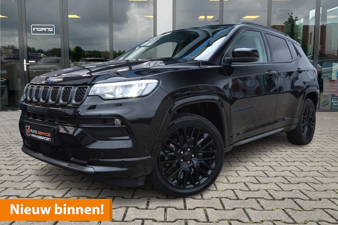 Jeep Compass - 4xe 240 Plug-in Hybrid Electric S | ACC | 360 Camera | Leder | - AutoWereld.nl