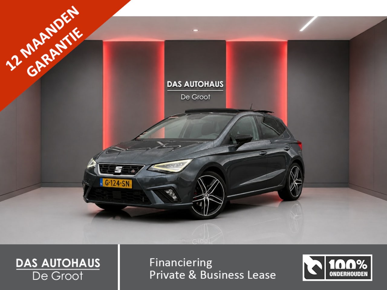 SEAT Ibiza - 1.0TSI 115pk FR | Beats | Pano | Camera | LED | Sport pakket - AutoWereld.nl