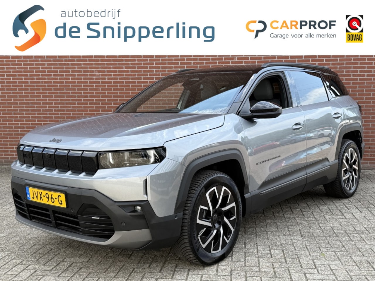Jeep Compass - First Edition 74 kWh CARPLAY CLIMA STOEL/STUUR VERWARMING *8 JAAR GARANTIE* - AutoWereld.nl