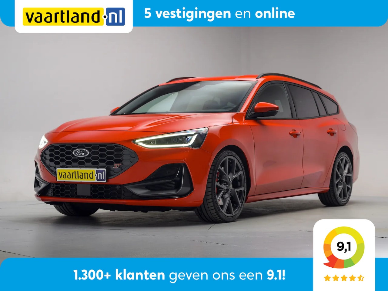 Ford Focus - 2.3 EcoBoost ST Aut. [ HUD Perf.stoelen B&O Winterpakket Camera ] - AutoWereld.nl