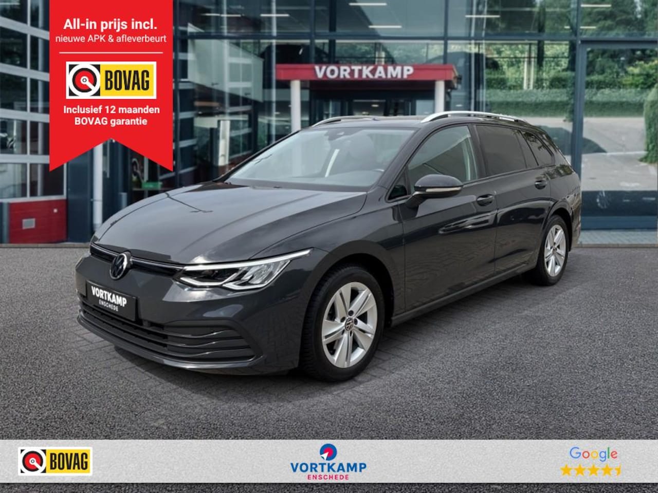 Volkswagen Golf - 1.0 eTSI DSG LIFE TREKHAAK/NAVI/ACC/STOELVERW/CAMERA - AutoWereld.nl