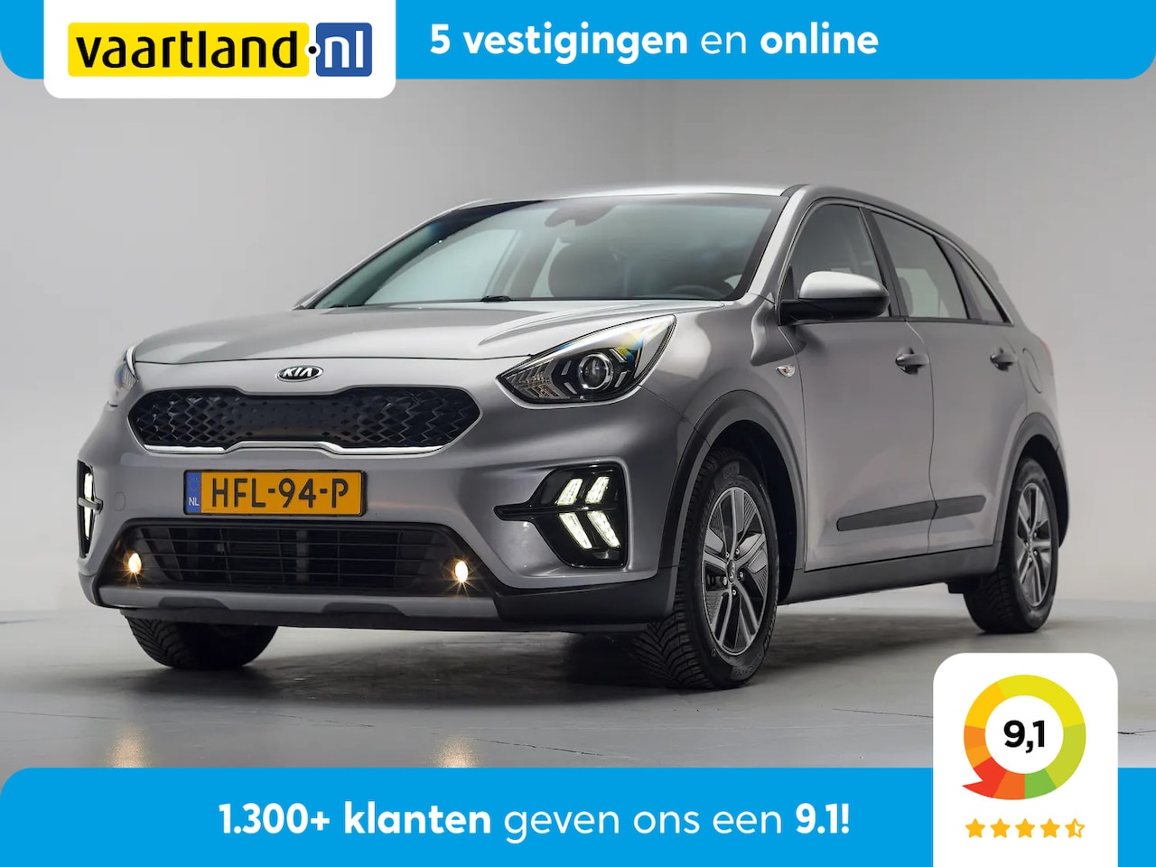 Kia Niro - 1.6 GDi Hybrid ComfortLine Aut. [ Navi Camera Trekhaak ] - AutoWereld.nl