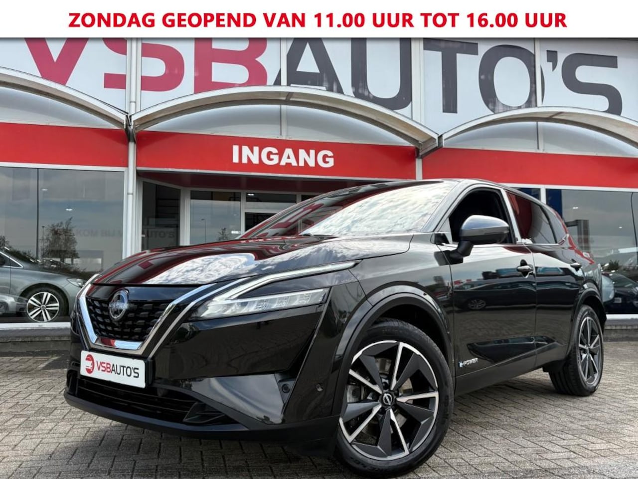 Nissan Qashqai - 1.5 VC-T E-POWER TEKNA 190PK AUT. NAVI HEAD-UP CAMERA CARPLAY AIRCO CRUISE - AutoWereld.nl