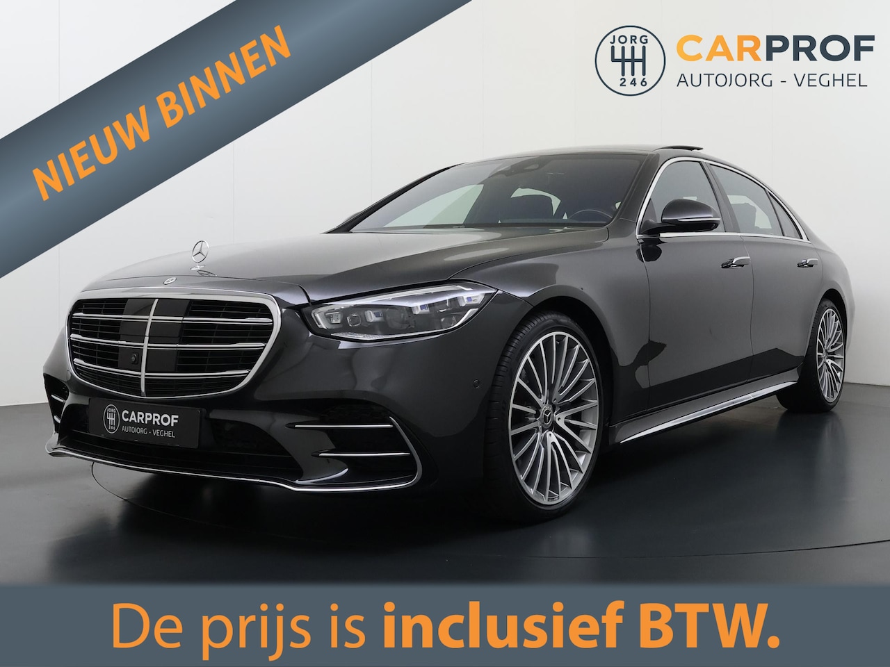 Mercedes-Benz S-klasse - 400d 4MATIC Lang AMG Styling | Panoramadak  | Burmester - AutoWereld.nl