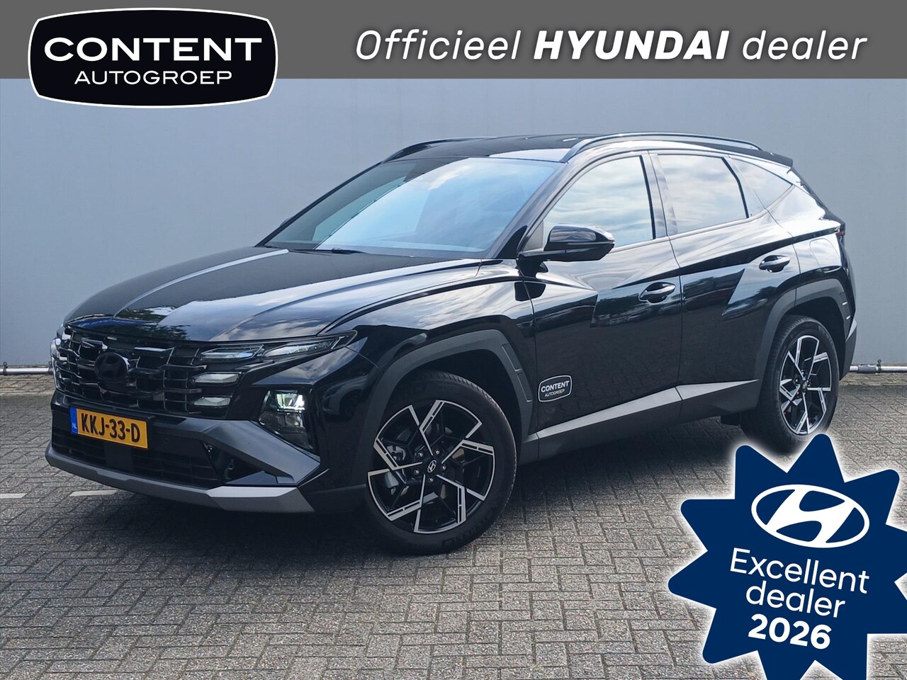Hyundai Tucson - 1.6 T-GDi HEV 238pk 2WD Aut Pure Edition / DIRECT LEVERBAAR! / Demonstratieauto / - AutoWereld.nl