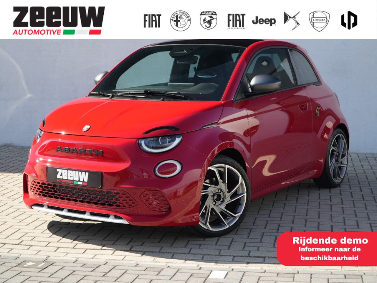 Abarth 500 - Turismo 42 kWh | Pano | JBL | Navi | LED | Carplay | Winter - AutoWereld.nl