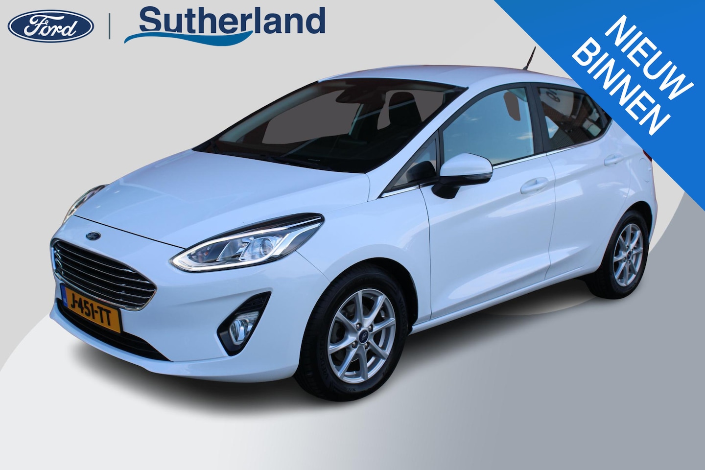 Ford Fiesta - 1.0 EcoBoost Titanium | Automaat | Climate control | Scherm | Keyless entry | Elektrisch i - AutoWereld.nl