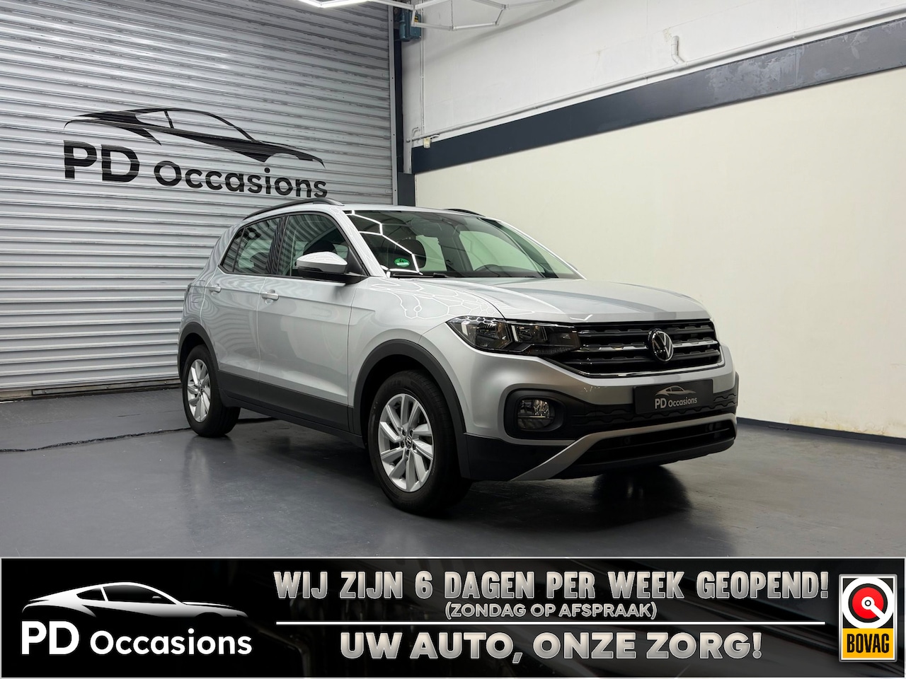 Volkswagen T-Cross - 1.0 TSI Life - ACC - Airco - Trekhaak - LM Velgen - AutoWereld.nl
