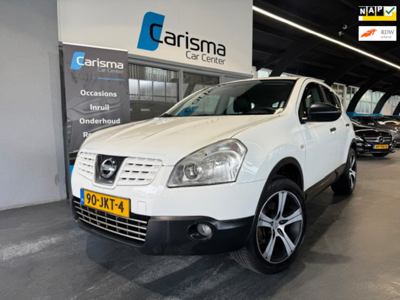 Nissan Qashqai - 1.6 Visia Leder|Navi|Cruise|Trekhaak - AutoWereld.nl