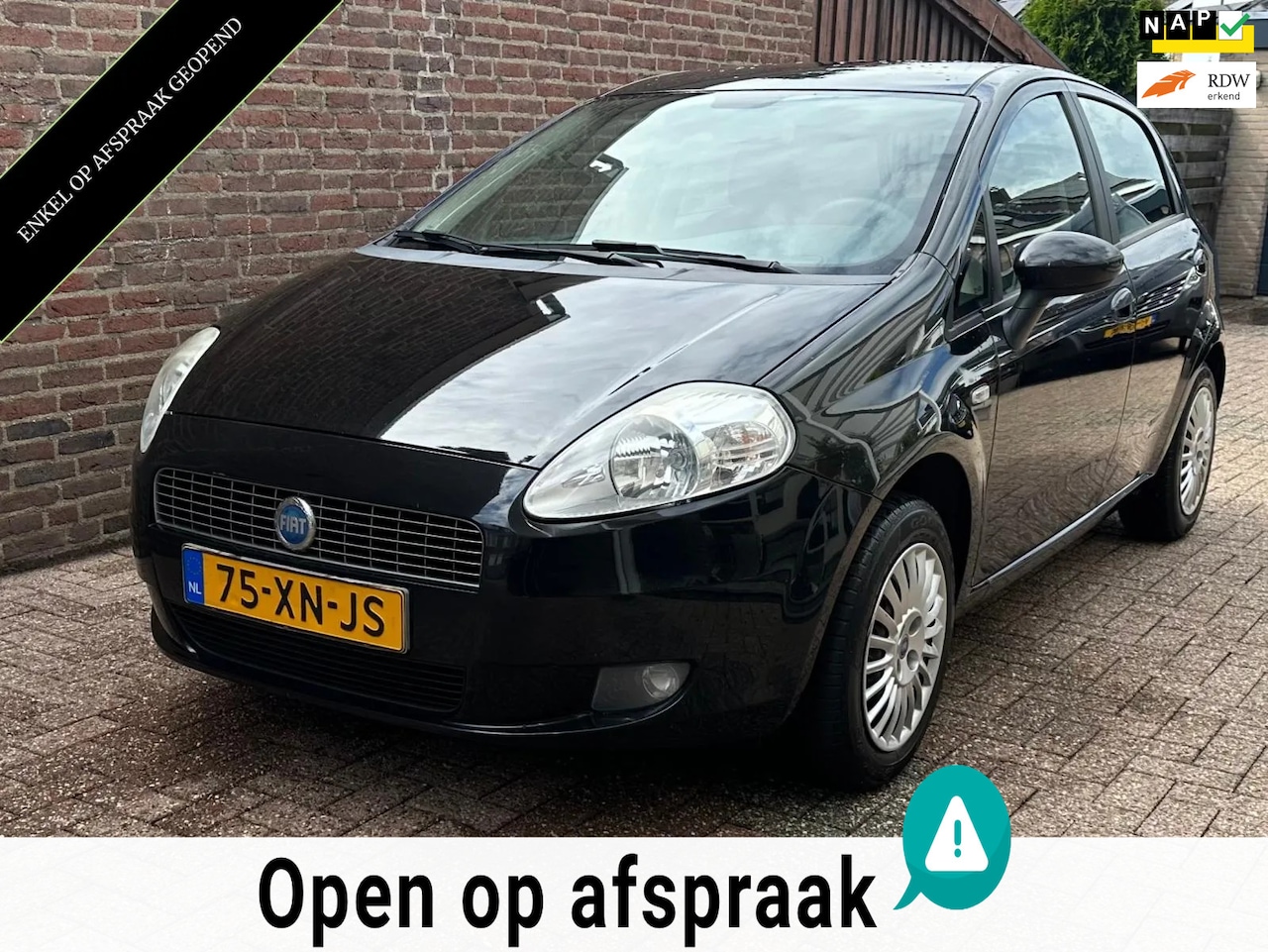 Fiat Grande Punto - Punto 1.4 8v Dynamic LPG-G3 - AutoWereld.nl