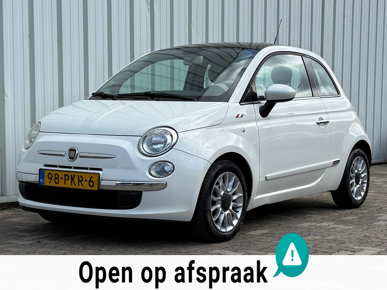Fiat 500 - 1.2 Lounge Pano LMV Automaat - AutoWereld.nl