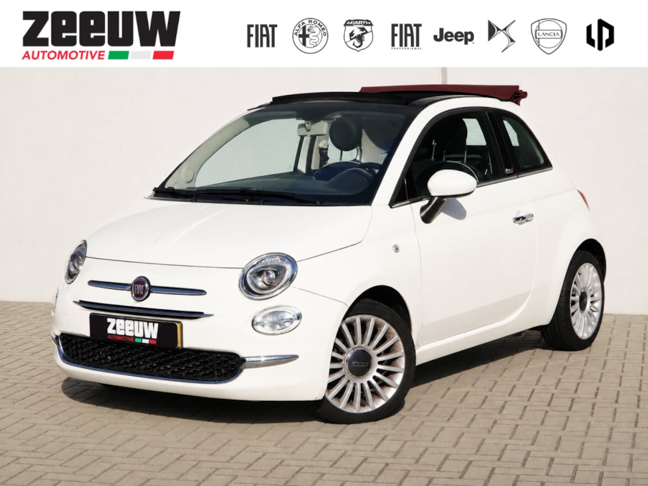 Fiat 500 C - TwinAir Turbo 80 PK Lounge | Automaat | Cruise | Airco | 16" - AutoWereld.nl