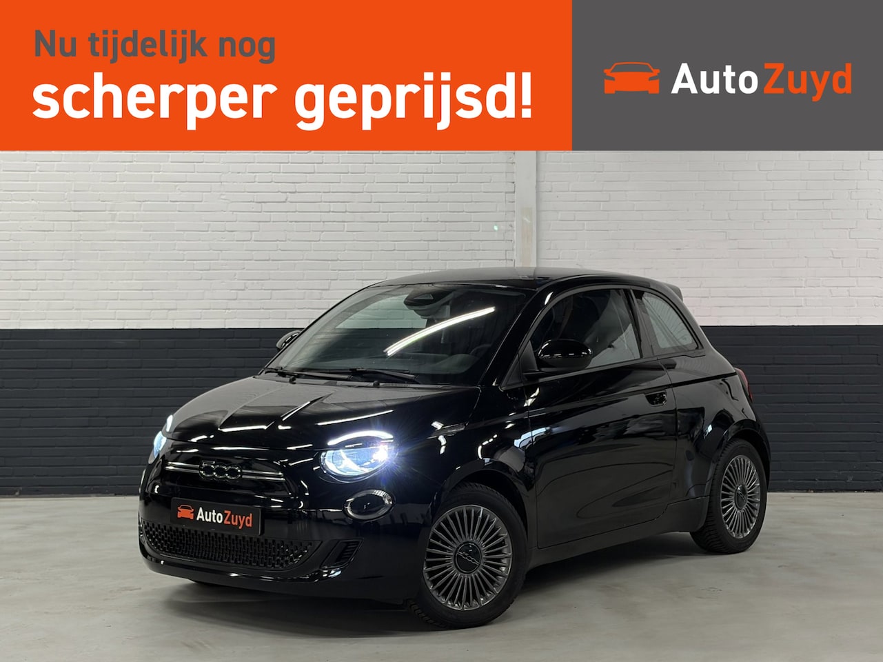 Fiat 500 - Icon 42 kWh Navi / Climate Control / LM-Velgen - AutoWereld.nl