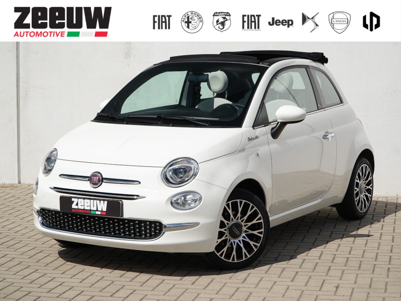 Fiat 500 C - 1.0 Hybrid 70 PK Dolcevita | Navi | Carplay | Clima | 16" - AutoWereld.nl
