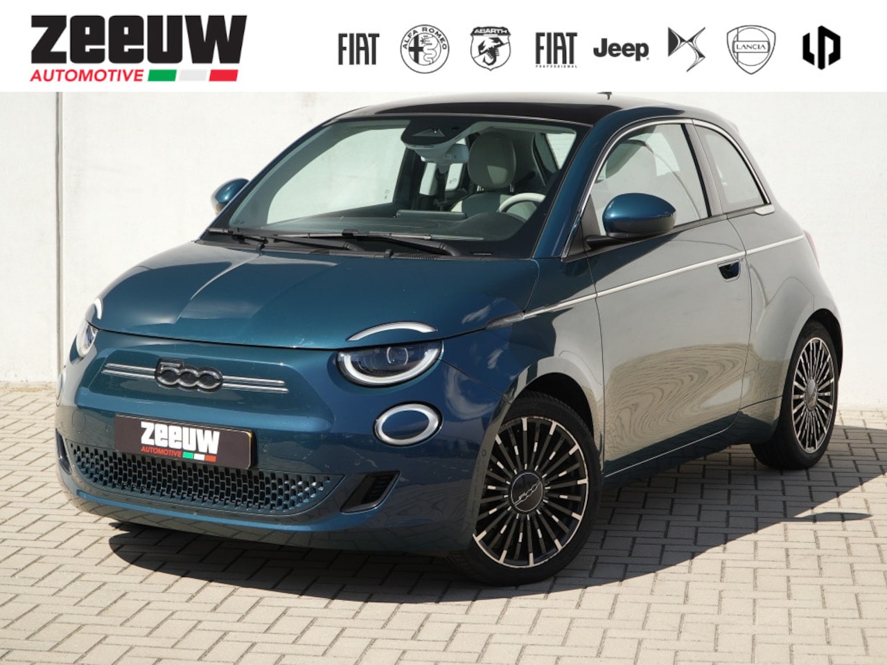 Fiat 500e - 3+1 La Prima 42 kWh | Pano | Winter | Technology | 17" - AutoWereld.nl