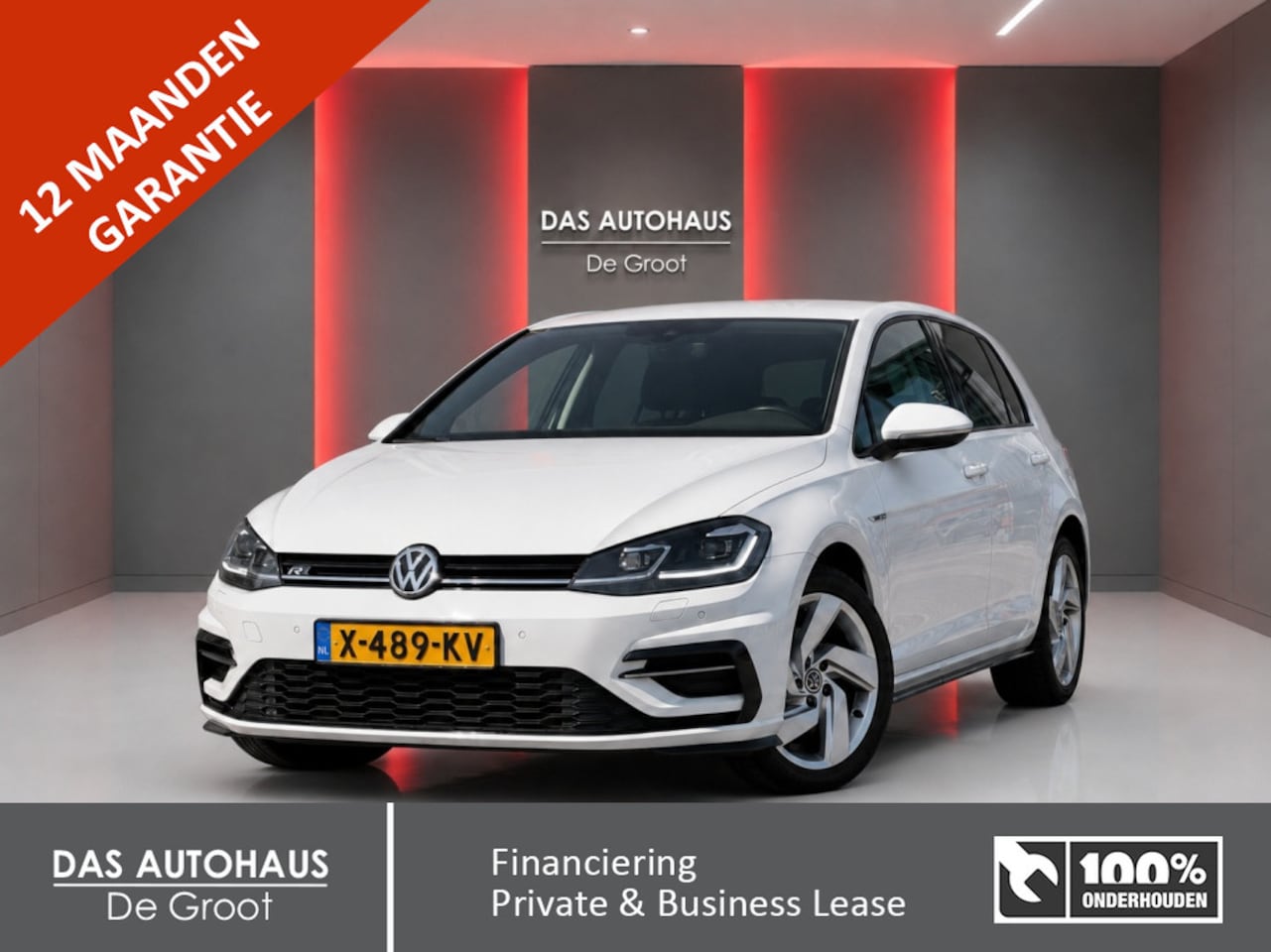 Volkswagen Golf - 1.5TSI 150pk DSG R-Line | ACC | Camera | Navi | Carplay - AutoWereld.nl