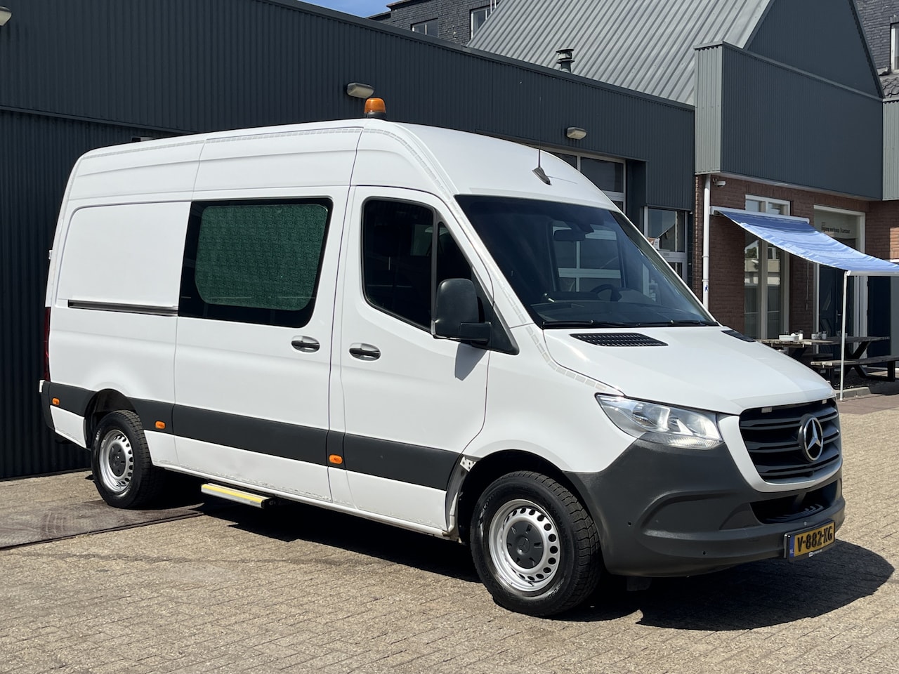 Mercedes-Benz Sprinter - 314CDI L2H2 Inrichting Werkplaats 2800kg trekgewicht Airco Omvormer Standkachel Kastinric - AutoWereld.nl