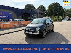 Fiat 500 C - 0.9 TwinAir Lounge Cabrio Leer 2X SLEUTEL + BOEKJES