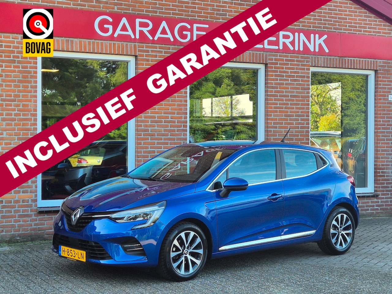 Renault Clio - 1.0 TCe Intens 101PK 5drs clima, cruise, camera, keyless, trekhaak, led, digi dash, carpla - AutoWereld.nl
