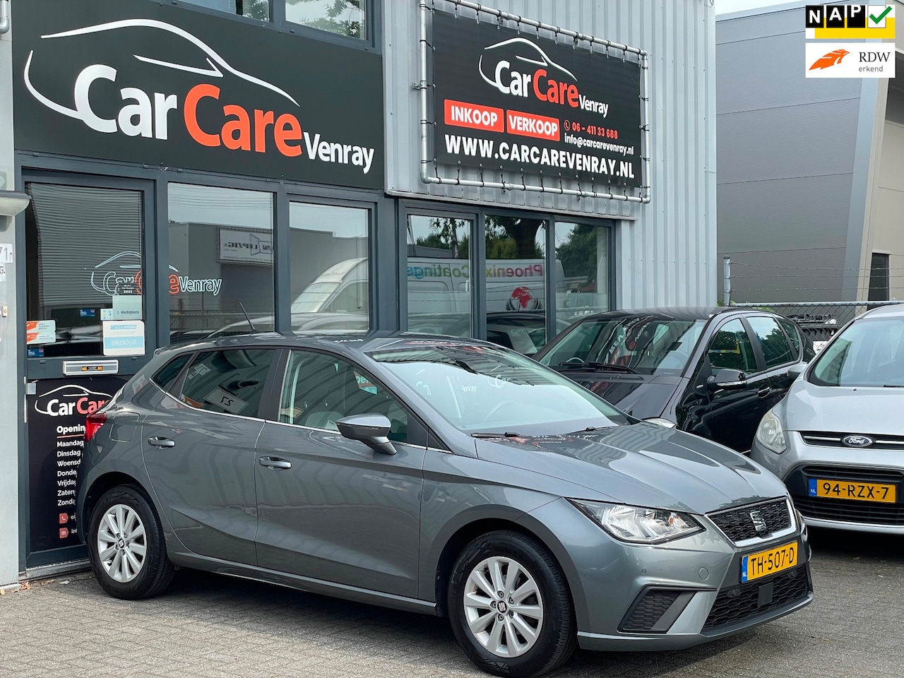 SEAT Ibiza - 1.0 TSI Style Business Intense APK10-2027 AIRCO NAVIGATIE NAP CRUISECONTROLE DEALERONDERHO - AutoWereld.nl