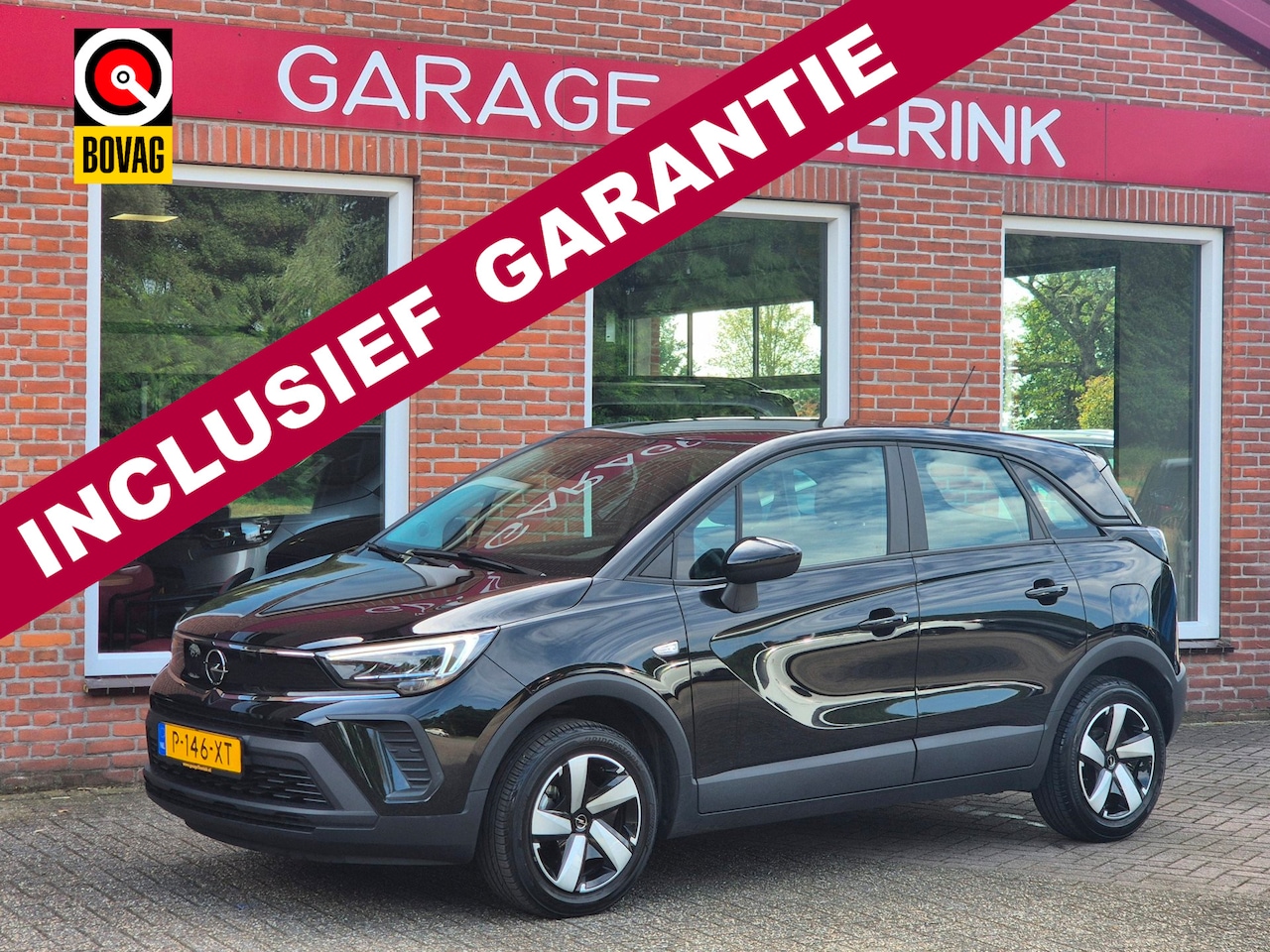 Opel Crossland - 1.2 Turbo Edition 110PK 5drs clima, cruise, navi, camera, carplay, lmv, dab, led - AutoWereld.nl
