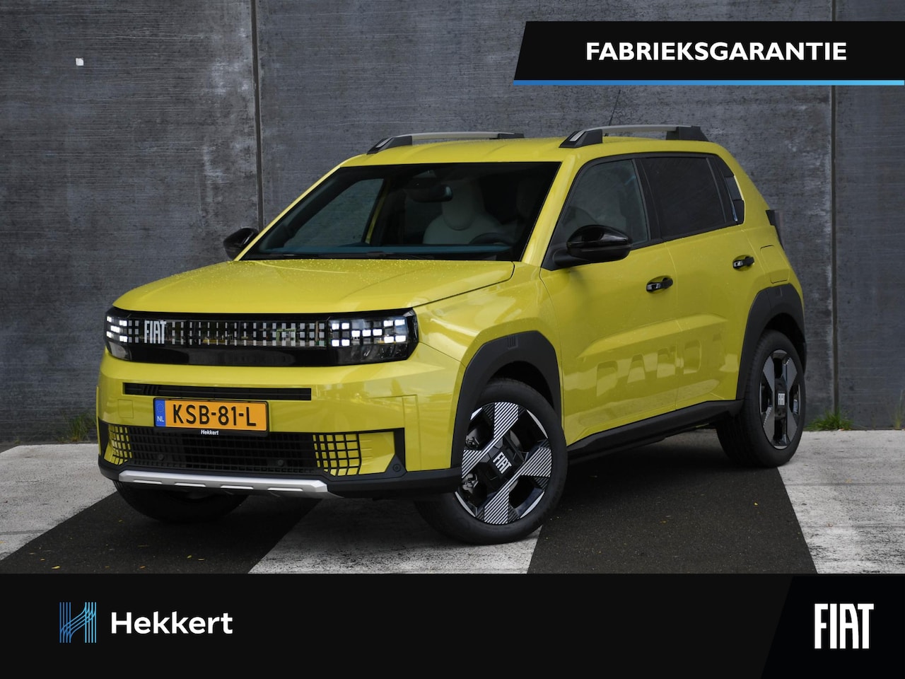 Fiat Grande Panda - La Prima 44kWh 118pk Automaat STOEl/STUURVERWARMING | CRUISE | APPLE CARPLAY | CAMERA | 17 - AutoWereld.nl