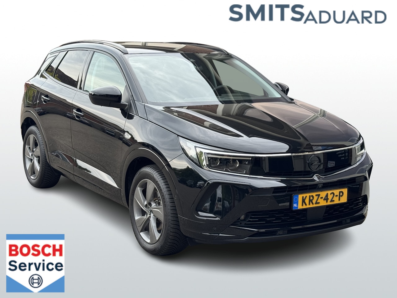 Opel Grandland - 1.2 Turbo GS Automaat, 130 Pk, Airco/ECC, Navigatie, Leder, - AutoWereld.nl